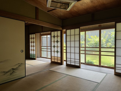 【和室】 | 和田町戸建 | 南側和室