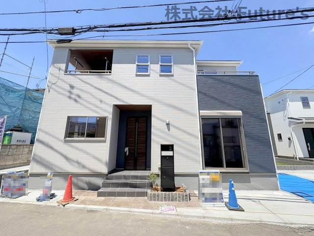 三郷市新和1丁目　新築戸建　全2棟　1号棟の外観|2025年7月完成の新築戸建