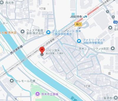 【地図】 | ハイツ茨木