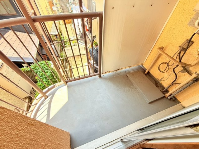 ピュアコート潮見が丘のバルコニー