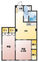 【間取り】 | ２ＤＫのお部屋です！