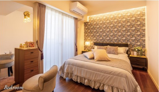 ウィザースレジデンス盛岡サザンテラスの洋室|(1)7.0帖です。（モデルルーム）