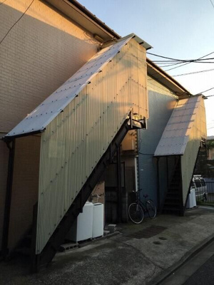 【エントランス】 | 松林コーポ２号棟