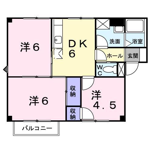 プラドールの間取り
