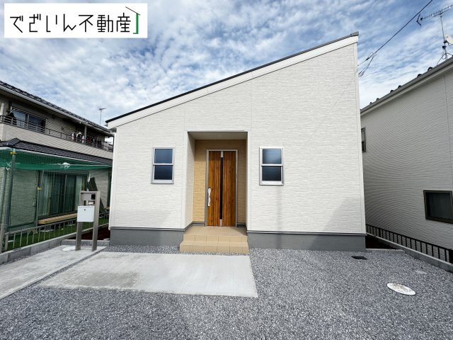 【外観】 | Livele Garden.S久喜市栗橋東　【平屋】新築住宅 | ≪3号棟≫
現地(2025年11月撮影)
