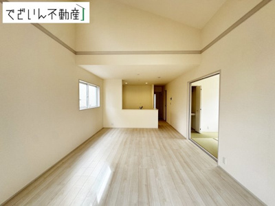 【居間・リビング】 | Livele Garden.S久喜市栗橋東　【平屋】新築住宅 | ≪3号棟≫
現地(2025年11月撮影)