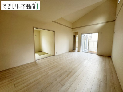 【居間・リビング】 | Livele Garden.S久喜市栗橋東　【平屋】新築住宅 | ≪3号棟≫
現地(2025年11月撮影)