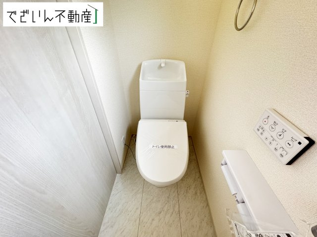 【トイレ】 | Livele Garden.S久喜市栗橋東　【平屋】新築住宅 | ≪3号棟≫
現地(2025年11月撮影)