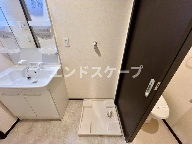 エスポワール三山A棟の洗面所|高崎、前橋エリアのお部屋探しはエンドスケープまで！お客様の理想お聞かせ下さい♪