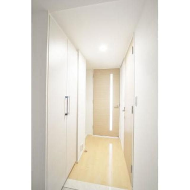 パークアクシス八丁堀の玄関