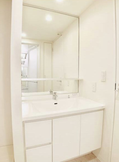 Brillia ist 東雲キャナルコートの洗面所