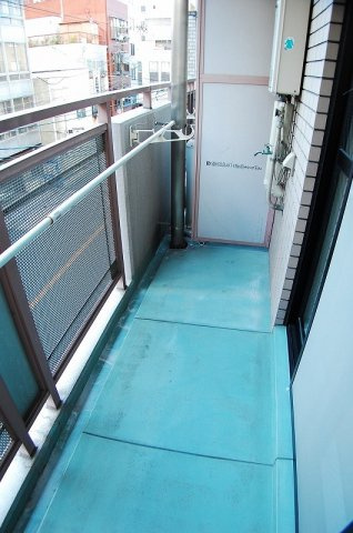 北堀江かがせのバルコニー