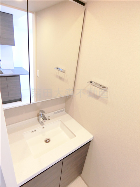 クレストコート池上の洗面所