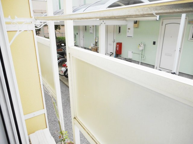 シャルムⅡのバルコニー|別号室の参考写真です。