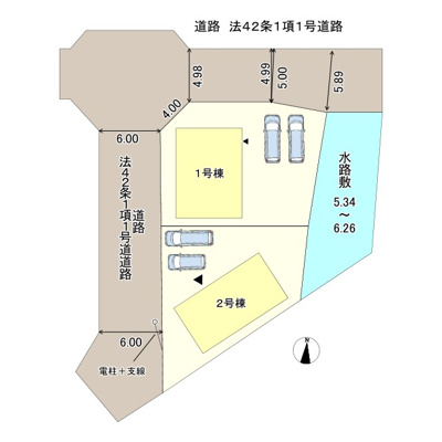 【区画図】 | 赤穂市南野中第７/全２棟