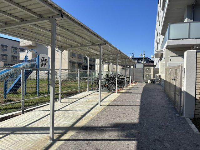 ウィザースレジデンス盛岡サザンテラスの駐輪場