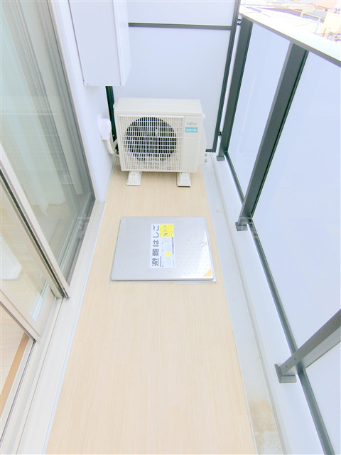 クレストコート池上六丁目＠仲介手数料無料のバルコニー|バルコニー