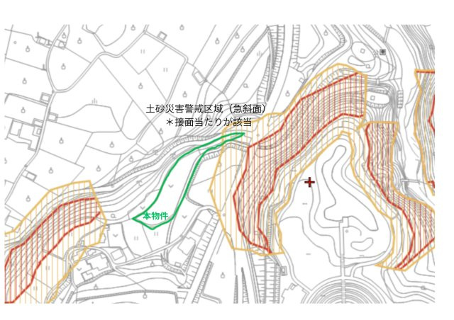 紀の川市桃山町最上　売土地の地図