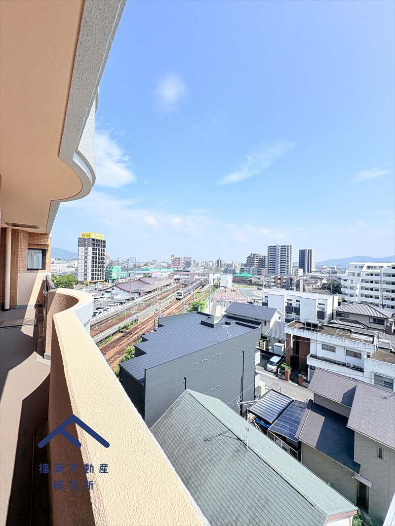 ダイアパレス二日市の展望