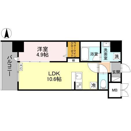 ストーリアイバラキの間取り