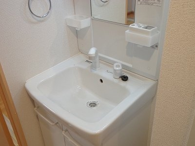 フロッグス　リープの洗面所