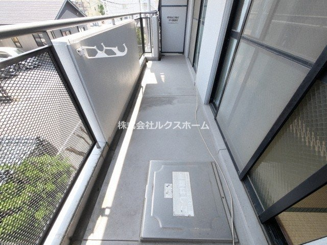 ルノン茨木のバルコニー