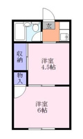 住環境とても静かな２K！