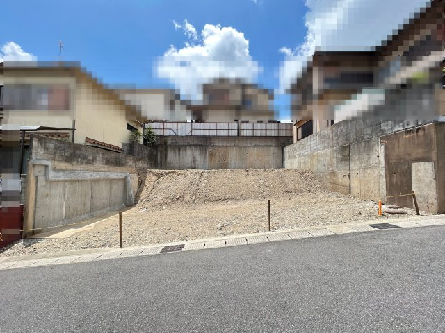 建築条件なし売土地●約４４坪●整形地●お好みのハウスメーカーや工務店で建築可能●宇治市宇治蛇塚の外観|現地(２０２５年７月撮影)