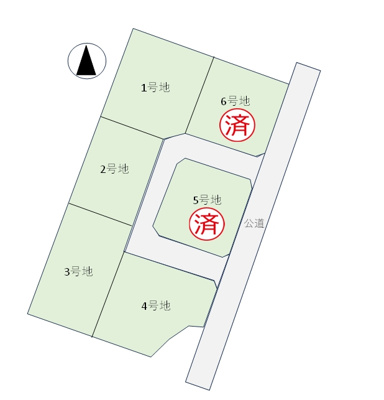 【区画図】 | 小野市三和町　分譲地
