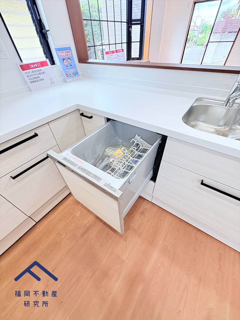 東区青葉３丁目　戸建てのキッチン