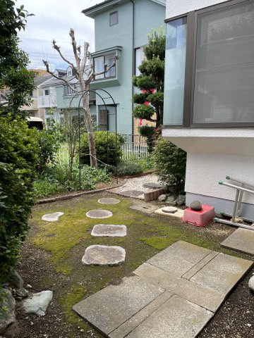 川越市広栄町　中古戸建の庭