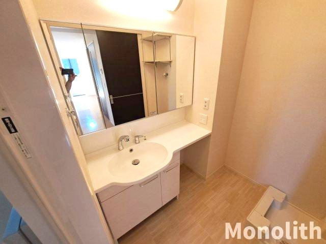 セジュールU南館の洗面所