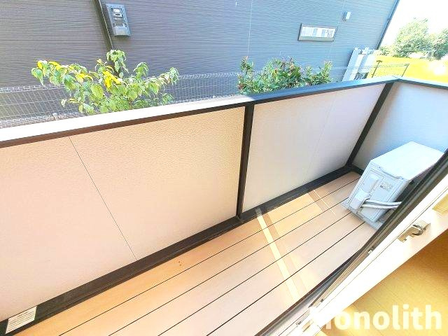 セジュールU南館のバルコニー