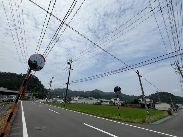 土地　太郎丸知之道の前面道路含む現地写真|東道路