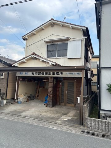 古家付き売り土地の区画図