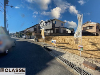 【前面道路含む現地写真】 | 宇治市広野町尖山　1区画　売土地　建築条件無し