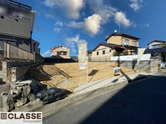 【前面道路含む現地写真】 | 宇治市広野町尖山　1区画　売土地　建築条件無し
