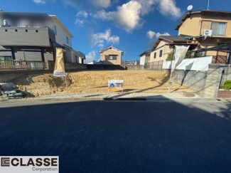 【前面道路含む現地写真】 | 宇治市広野町尖山　1区画　売土地　建築条件無し