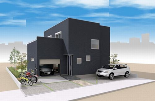 【外観パース】 | 【仲介手数料０円】寒川町一之宮2丁目　新築一戸建て | 【仲介手数料０円】寒川町一之宮2丁目　新築一戸建て