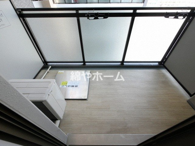 エスリード難波ステーションゲート サウステラスのバルコニー|陽当たり良好なバルコニーです