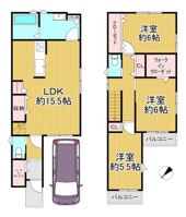 堺区七条通1-24③号地　戸建住宅の画像