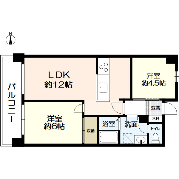 メイゾン桂東の間取り|2025年7月　☆フルリノベーション☆