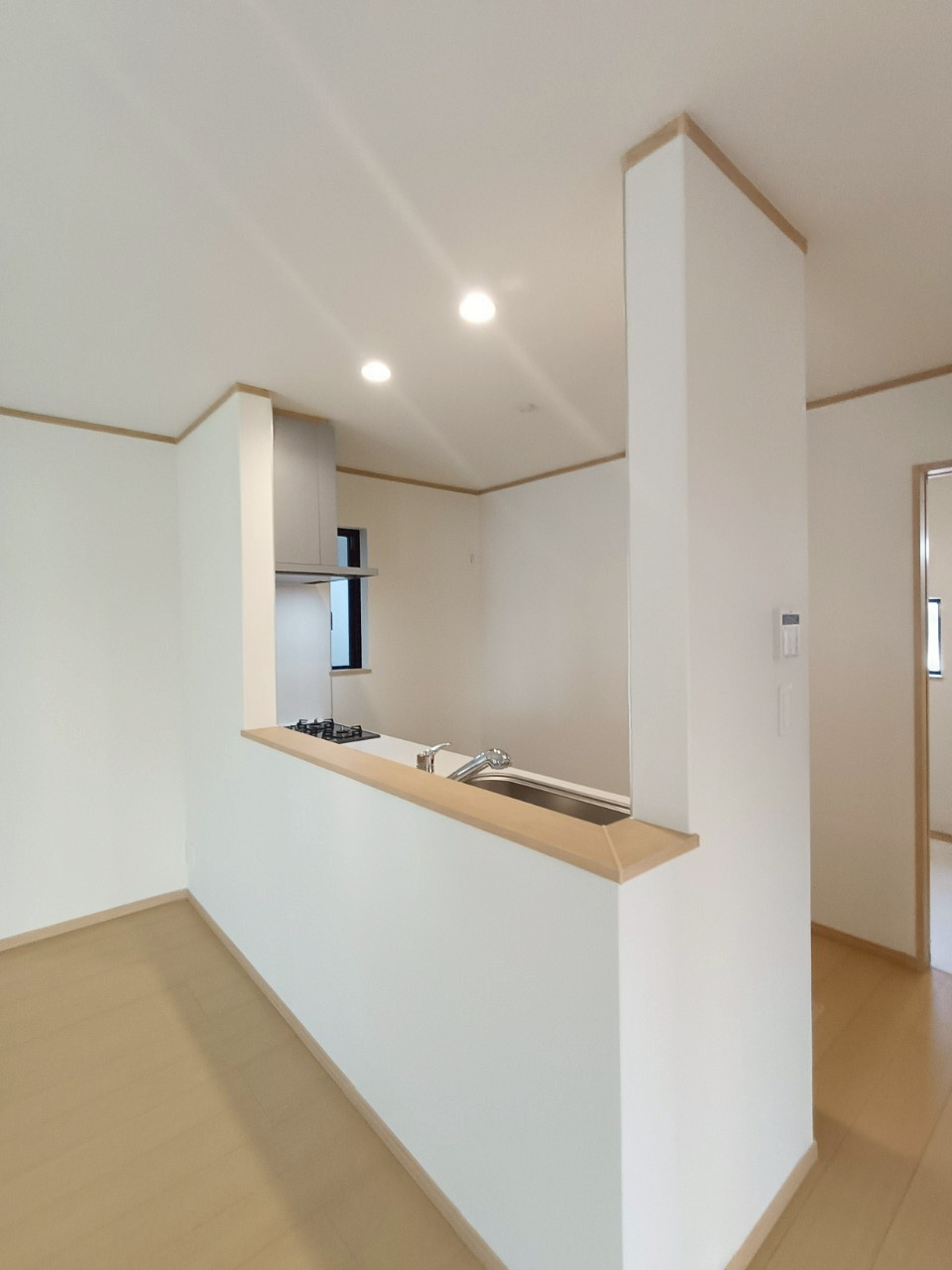 八潮市　緑町3丁目　新築戸建　　全2棟のキッチン|施工例です