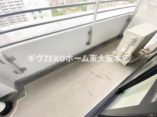 メゾン・ド・ヴィレ大阪城公園前のバルコニー