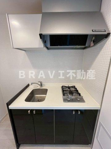 プライムアーバン堺筋本町　BRAVI不動産のキッチン|【プライムアーバン堺筋本町】お料理しやすいキッチンです