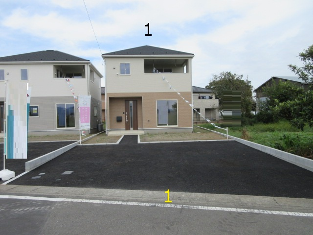 【仲介手数料無料】新築戸建　クレイドルガーデン深谷市武蔵野2409-1（全3棟）の外観