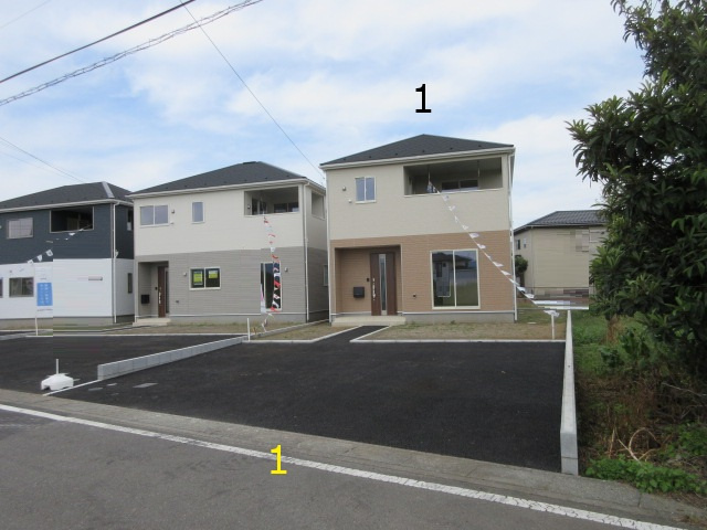 【仲介手数料無料】新築戸建　クレイドルガーデン深谷市武蔵野2409-1（全3棟）の外観