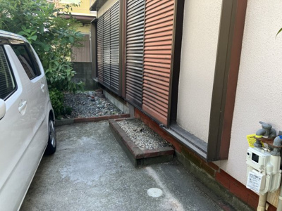 【庭】 | 魚住町中尾貸家