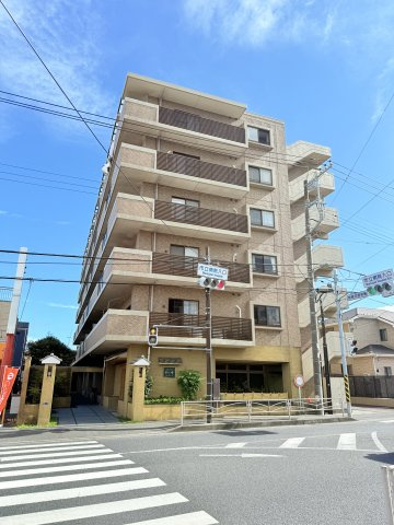 【外観】 | グレイス茅ヶ崎ソレアード | 総戸数40戸、平成15年6月築、管理人は勤務につき管理体制良好です♪