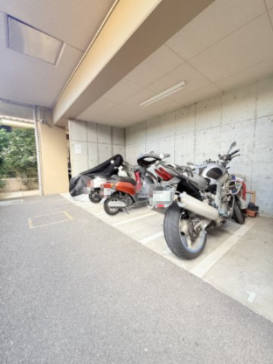 【駐輪場】 | グレイス茅ヶ崎ソレアード | バイク置き場